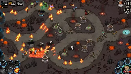 Скриншот 6 — Chaos Rush (Tower Defense)