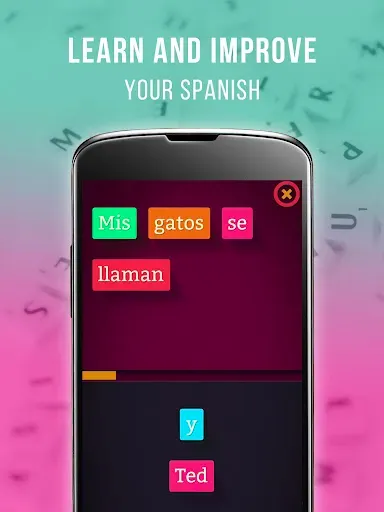 Скриншот 1 — Learn Spanish - Frase Master P