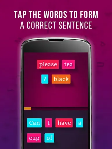 Скриншот 1 — Learn English Sentence Master