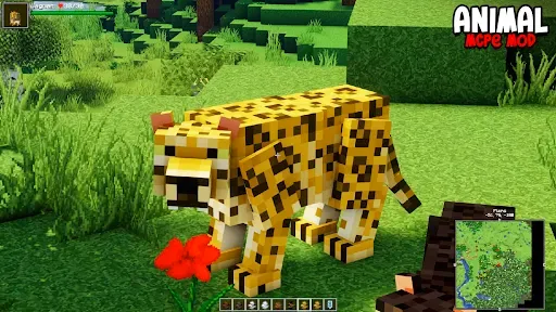 Скриншот 1 — Wild Animal Zoo Mod Minecraft