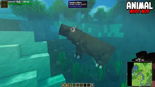 Скриншот 2 — Wild Animal Zoo Mod Minecraft