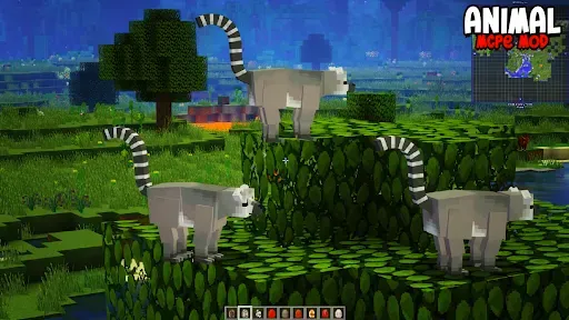 Скриншот 3 — Wild Animal Zoo Mod Minecraft
