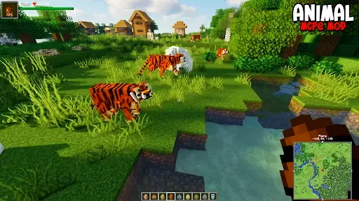Скриншот 4 — Wild Animal Zoo Mod Minecraft