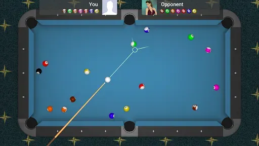 Скриншот 1 — Pool Online - 8 Ball, 9 Ball