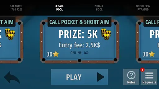Скриншот 6 — Pool Online - 8 Ball, 9 Ball