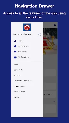 Скриншот 2 — MATA VAISHNODEVI APP
