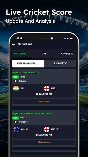 Скриншот 5 — Live Cricket TV HD