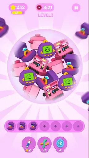 Скриншот 4 — Match Ball 3D парные предметы