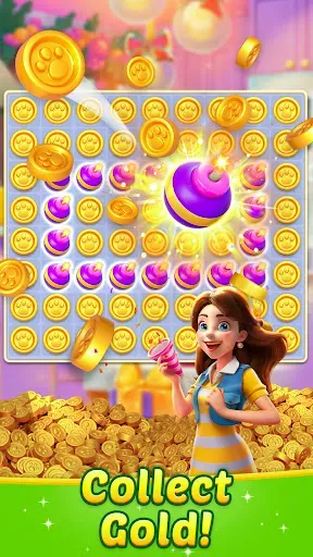 Скриншот 3 — Puppy Match : Match 3 Game