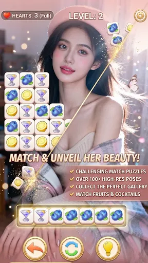 Скриншот 4 — Match 3 Tiles: Relaxing Game