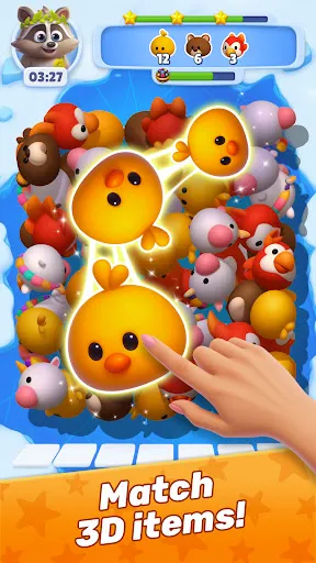 Скриншот 1 — Mighty Match - 3D Puzzle Game