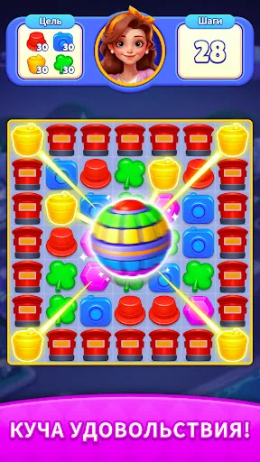 Скриншот 2 — Matching Go! Игра 3 в ряд