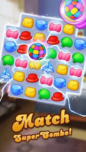 Скриншот 1 — Match Bestie - Crush Puzzles