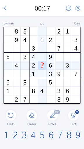 Скриншот 1 — Судоку Бласт (Sudoku Blast)