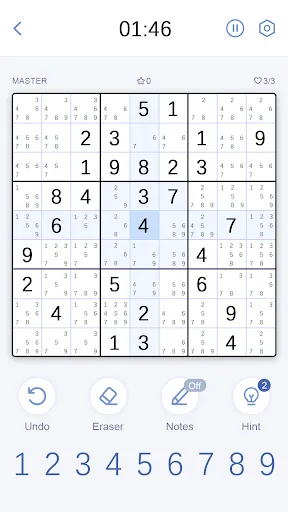 Скриншот 2 — Судоку Бласт (Sudoku Blast)