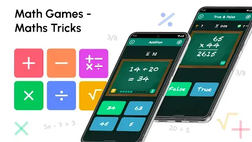 Скриншот 7 — Mатематические игры・Математика