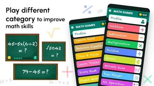 Скриншот 8 — Mатематические игры・Математика