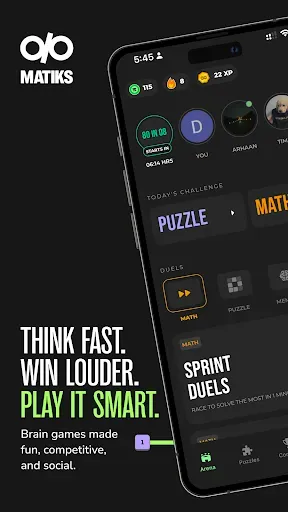 Скриншот 1 — Matiks: Math and Brain Games