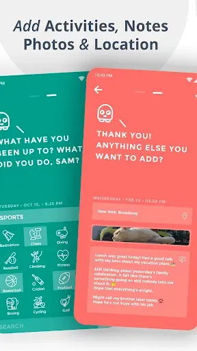 Скриншот 5 — Moodistory - Mood Tracker