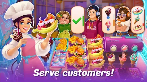 Скриншот 3 — Cooking Live - Cooking games
