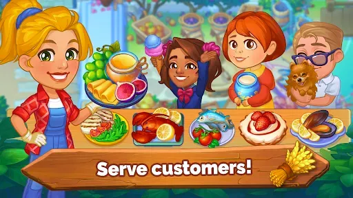 Скриншот 1 — Farming Fever - Cooking game