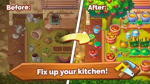 Скриншот 2 — Farming Fever - Cooking game