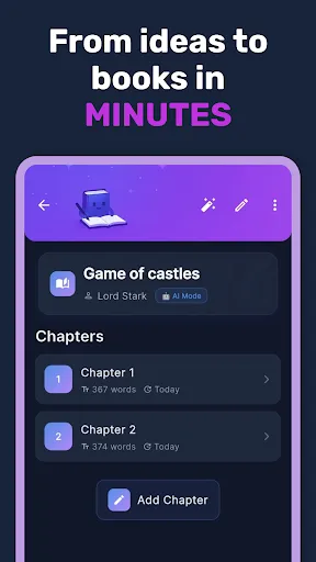 Скриншот 4 — Писатель книг AI