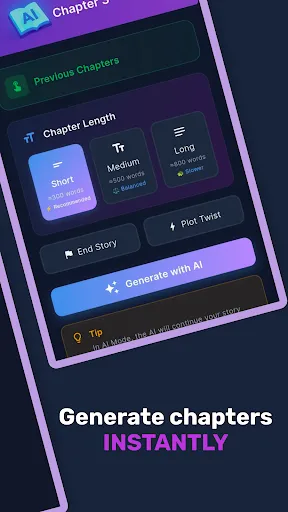 Скриншот 7 — Писатель книг AI