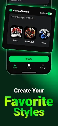 Скриншот 3 — AI Song Generator Maker Sunora