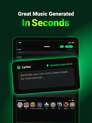 Скриншот 7 — AI Song Generator Maker Sunora