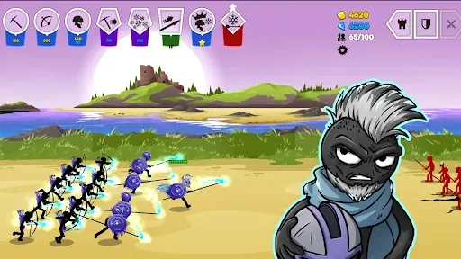 Скриншот 1 — Stick War: Saga