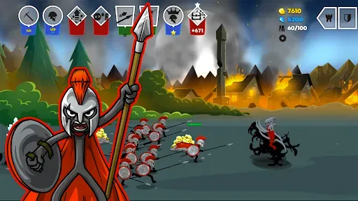 Скриншот 3 — Stick War: Saga