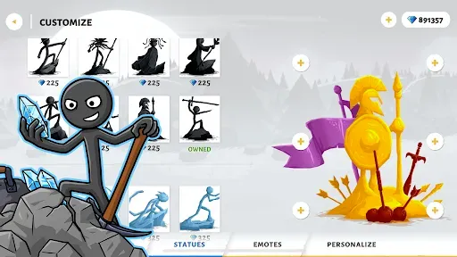 Скриншот 4 — Stick War: Saga