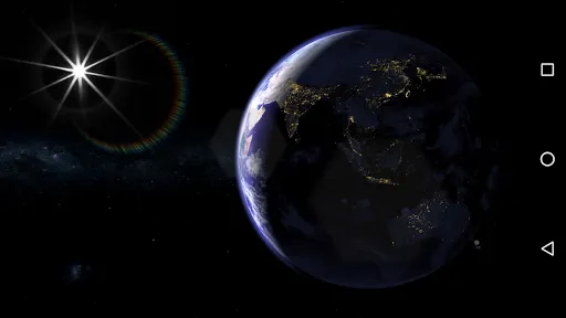 Скриншот 7 — Планета Земля 3D Живые Обои