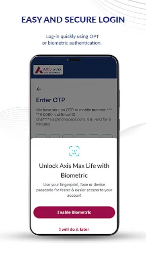 Скриншот 2 — Axis Max life Insurance