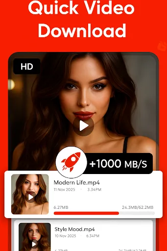 Скриншот 1 — All Video Downloader FHD