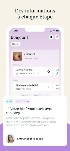 Скриншот 2 — May - Bébé, Parents