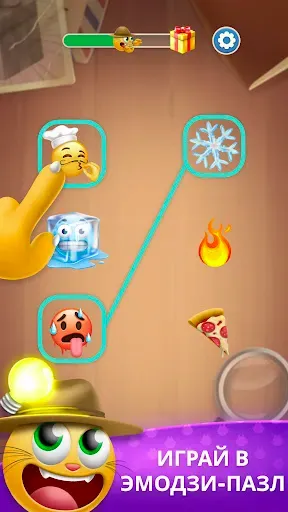 Скриншот 3 — Emoji Up:кот игра, genmoji ai