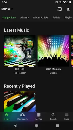 Скриншот 1 — Emby for Android