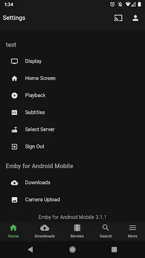 Скриншот 4 — Emby for Android