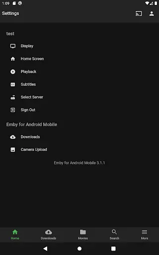Скриншот 8 — Emby for Android