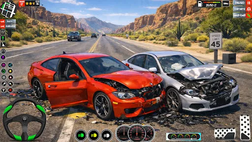 Скриншот 2 — Mega Car Crash Simulator : 3d