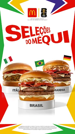 Скриншот 1 — McDonald’s: Cupons e Delivery