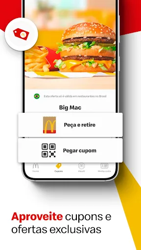 Скриншот 7 — McDonald’s: Cupons e Delivery