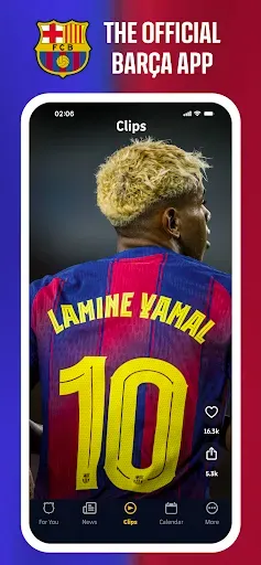 Скриншот 1 — FC Barcelona Official App