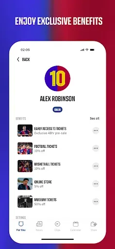 Скриншот 4 — FC Barcelona Official App