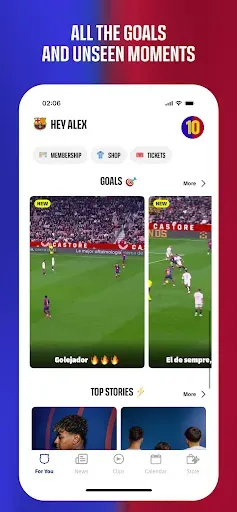 Скриншот 5 — FC Barcelona Official App