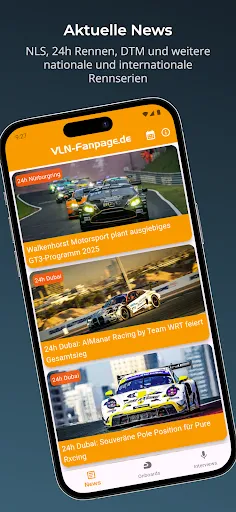 Скриншот 1 — VLN-Fanpage