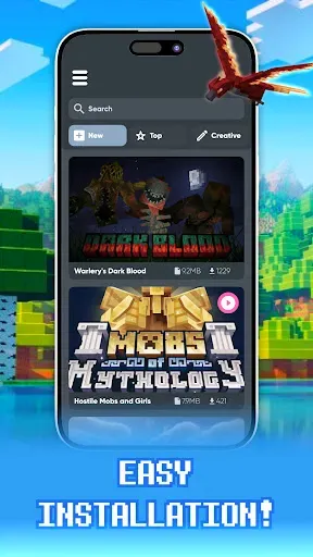 Скриншот 5 — 100+ Mobs Mods for MCPE