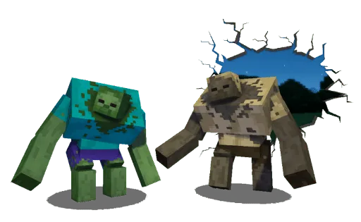 Скриншот 2 — Morph&Mob Mod for MinecraftPE